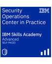 Security Operations Center in Practice IBM badge