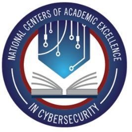 National Centers of Academic Excellence in Cybersecurity logo