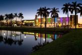 Science Complex at night  