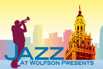 logo for jazz at wolfson presents