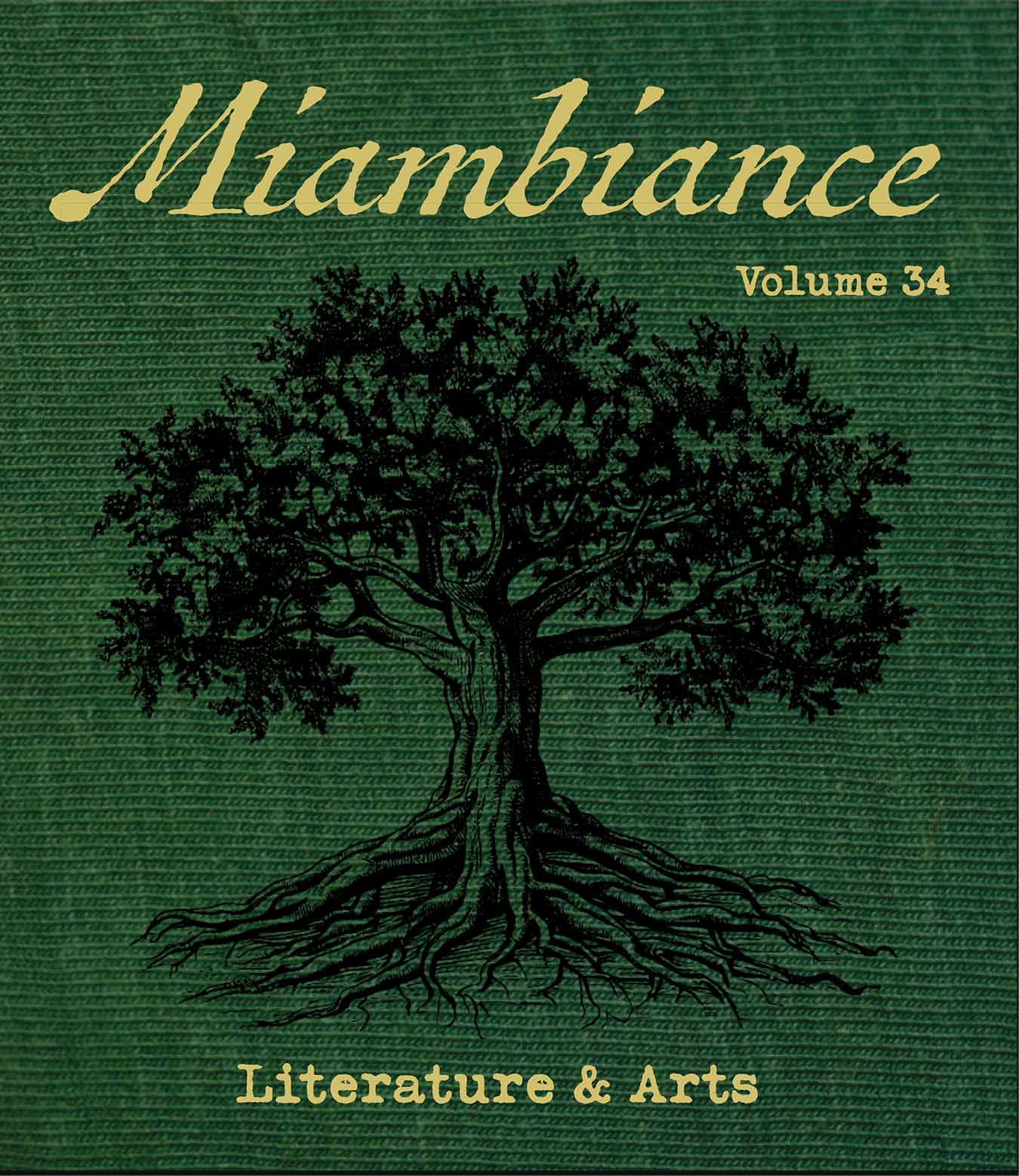 Volume 34 Cover - Literature & Arts