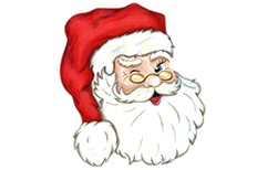 Image of an illustration of Santa Claus