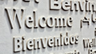 Image of the word welcome in several languages