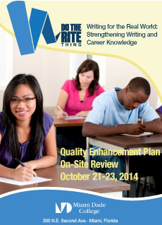 Do the Write Thing Writing for the Real World: Strengthening Writing and Career Knowledge Quality Enhancement Plan
