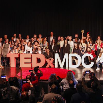 Grop photo of Tedxmdc 2024 team