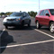 Cars in parking lot