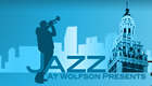 Jazz poster for the Jazz at Wolfson Presents event