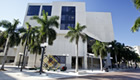 Shot of building from the Wolfson Campus during the day